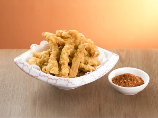 现炸黄金小酥肉产品图